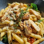 Pasta mit Hähnchen