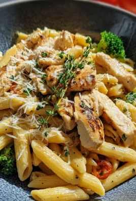 Pasta mit Hähnchen