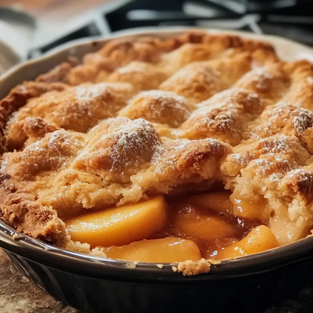 Pfirsich-Cobbler für den perfekten Sommertag