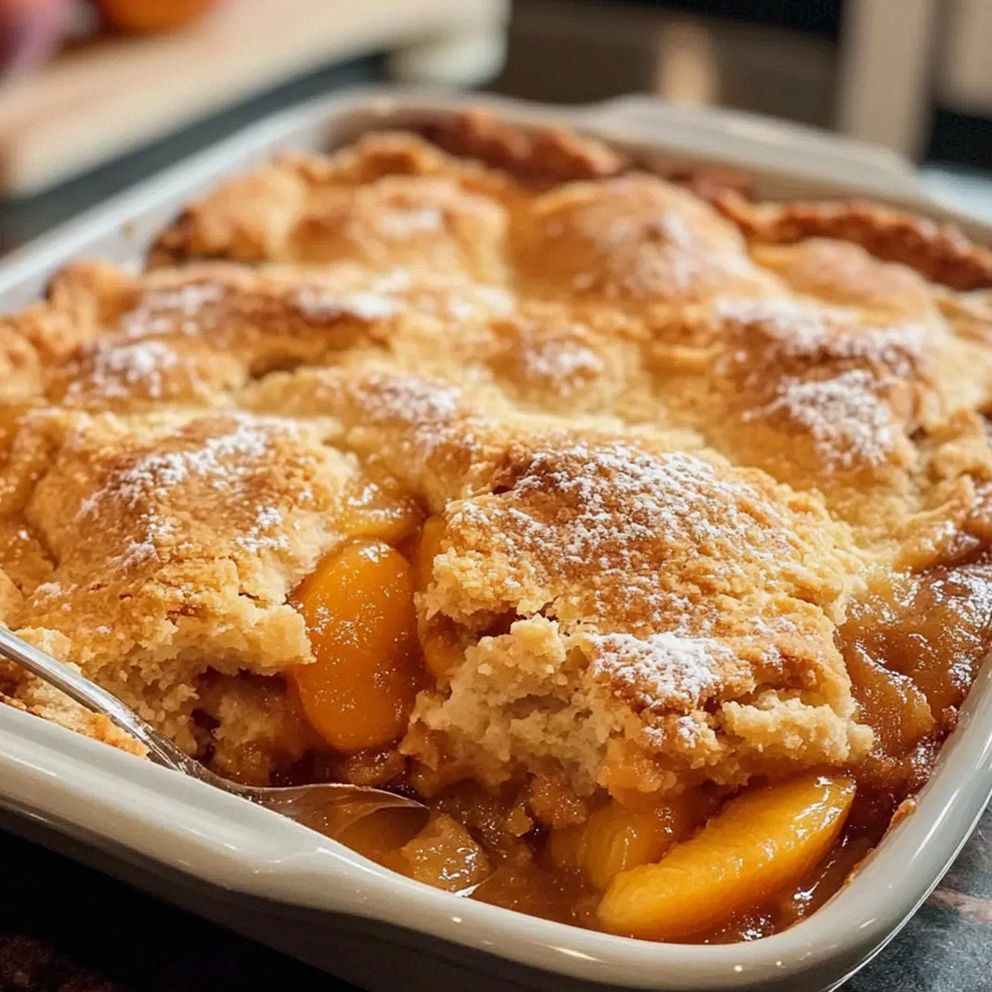 Pfirsich-Cobbler für den perfekten Sommertag – Schritt 1