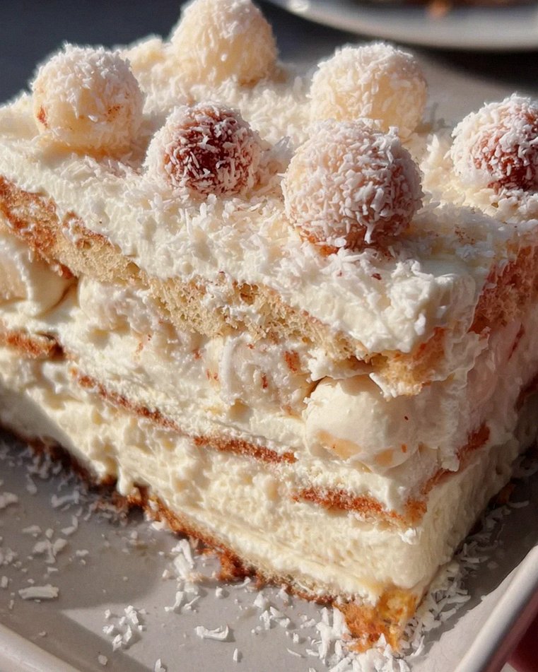 Raffaello Tiramisu schnell ohne Backen – Schritt 1