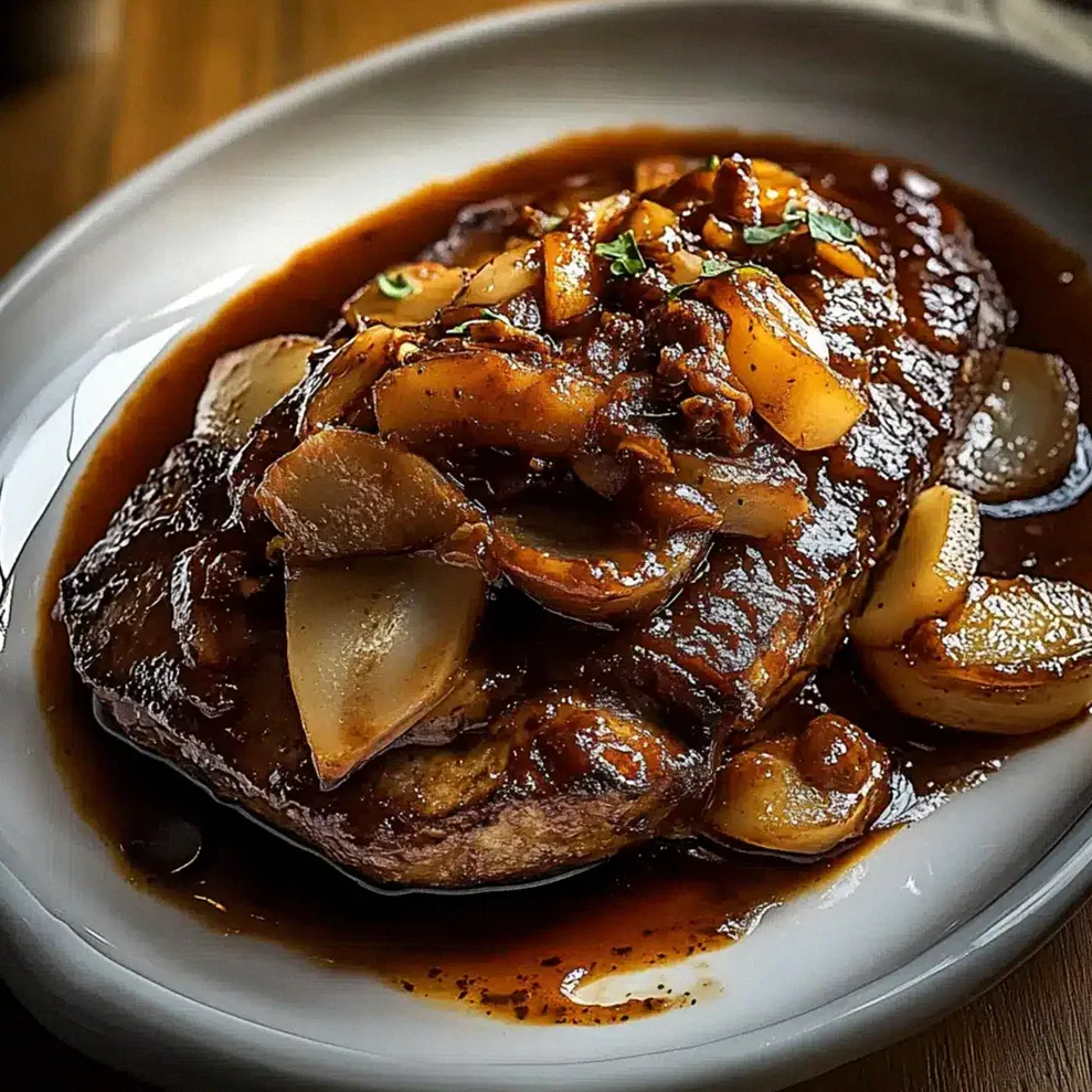Rinderbrust in Balsamico-Zwiebelsauce – Schritt 2