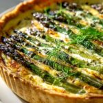 Spargel Quiche mit grünem Spargel - Köstliches Rezept entdecken!