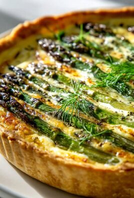 Spargel Quiche mit grünem Spargel - Köstliches Rezept entdecken!