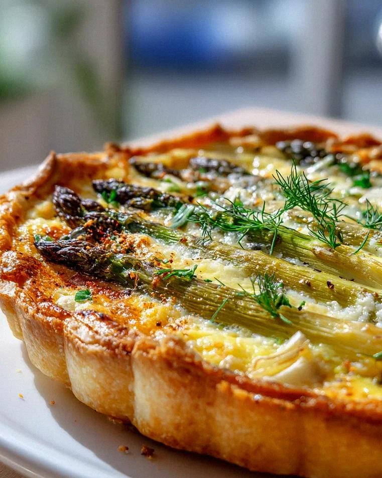 Spargel Quiche mit grünem Spargel - Köstliches Rezept entdecken! – Schritt 2