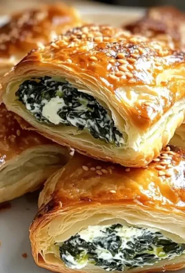 Spinatpasteten mit Frischkäse – So einfach gelingen sie