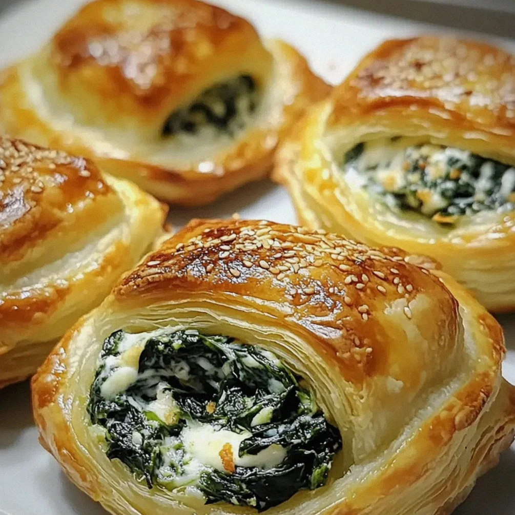 Spinatpasteten mit Frischkäse – So einfach gelingen sie – Schritt 1