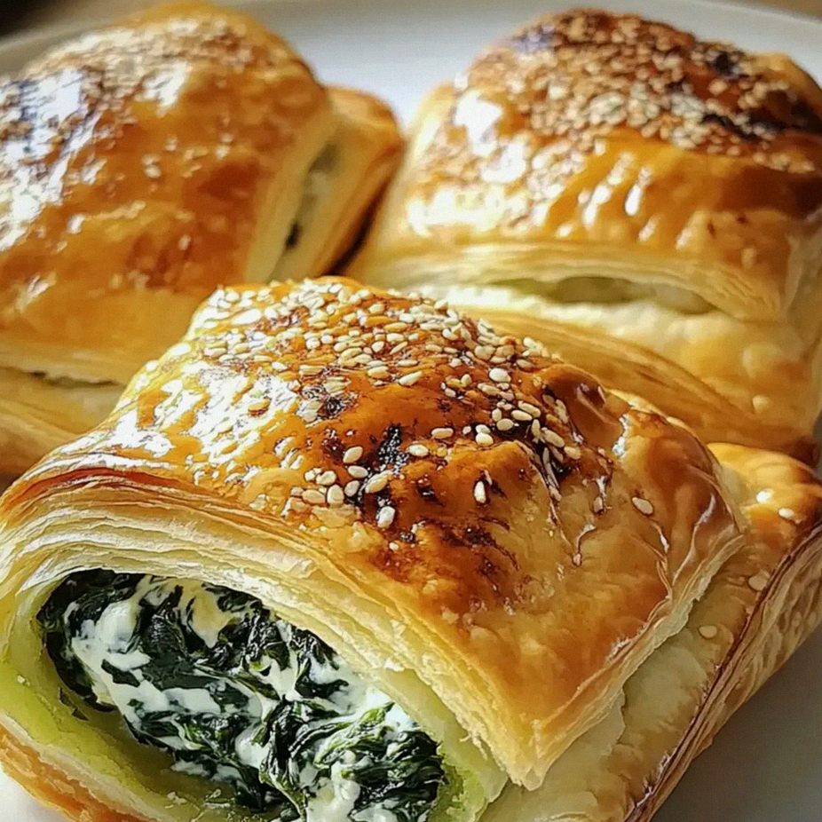 Spinatpasteten mit Frischkäse – So einfach gelingen sie – Schritt 2