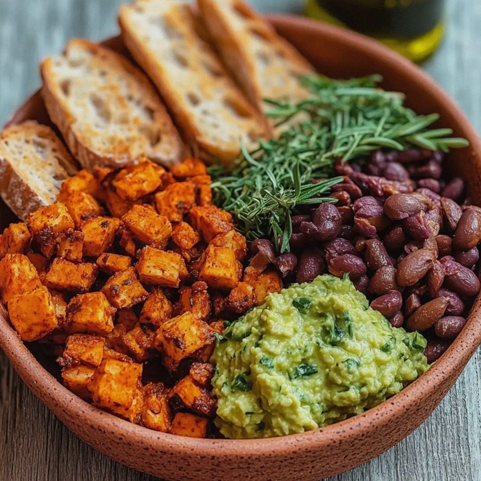 Süßkartoffel Burrito Bowl – Schritt 2