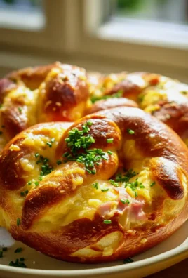 Überbackene Brezeln mit Putenschinken & Käse - Extra cremig!