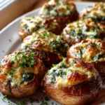 Ultimative Ofenkartoffeln: Pilz-Spinat-Füllung zum Verlieben