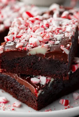 Ultimatives Peppermint Bark Brownies Rezept – Festlicher Genuss!