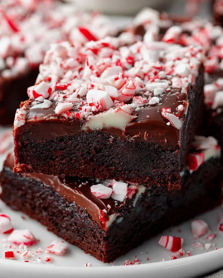 Ultimatives Peppermint Bark Brownies Rezept – Festlicher Genuss! – Schritt 1
