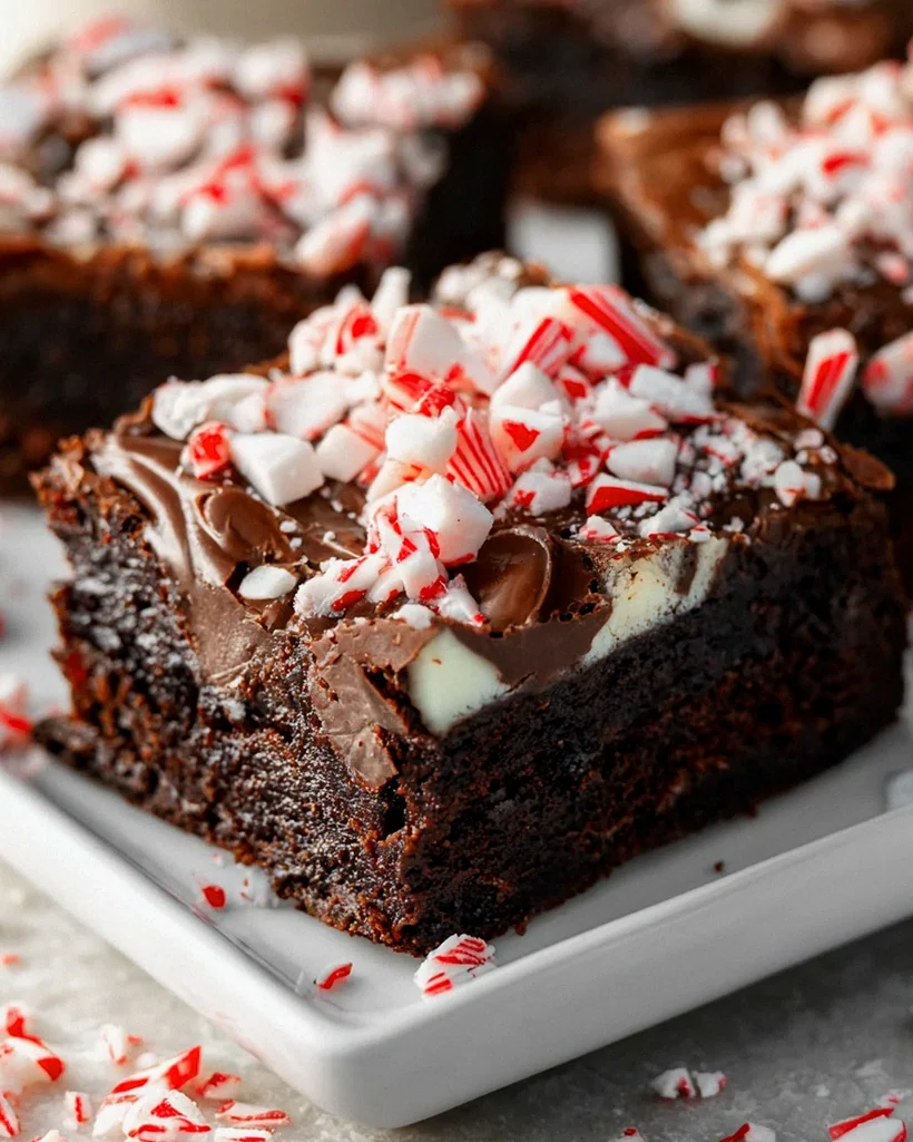 Ultimatives Peppermint Bark Brownies Rezept – Festlicher Genuss! – Schritt 2