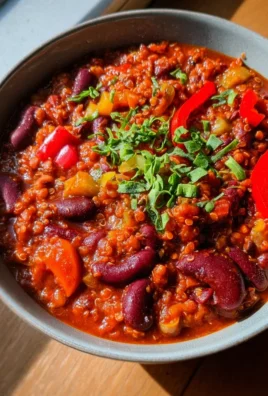 Veganes Chili sin carne