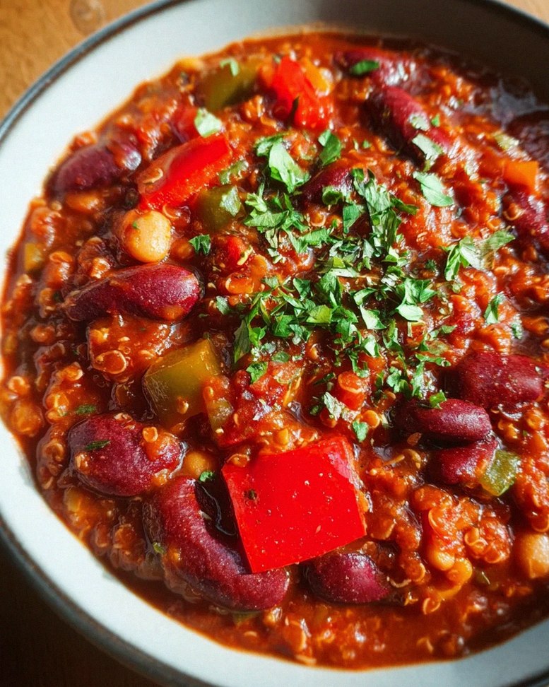 Veganes Chili sin carne – Schritt 1