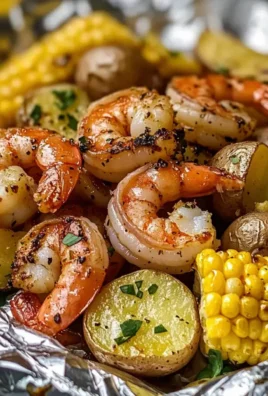Würzige gegrillte Garnelen im Foil Packet Genuss