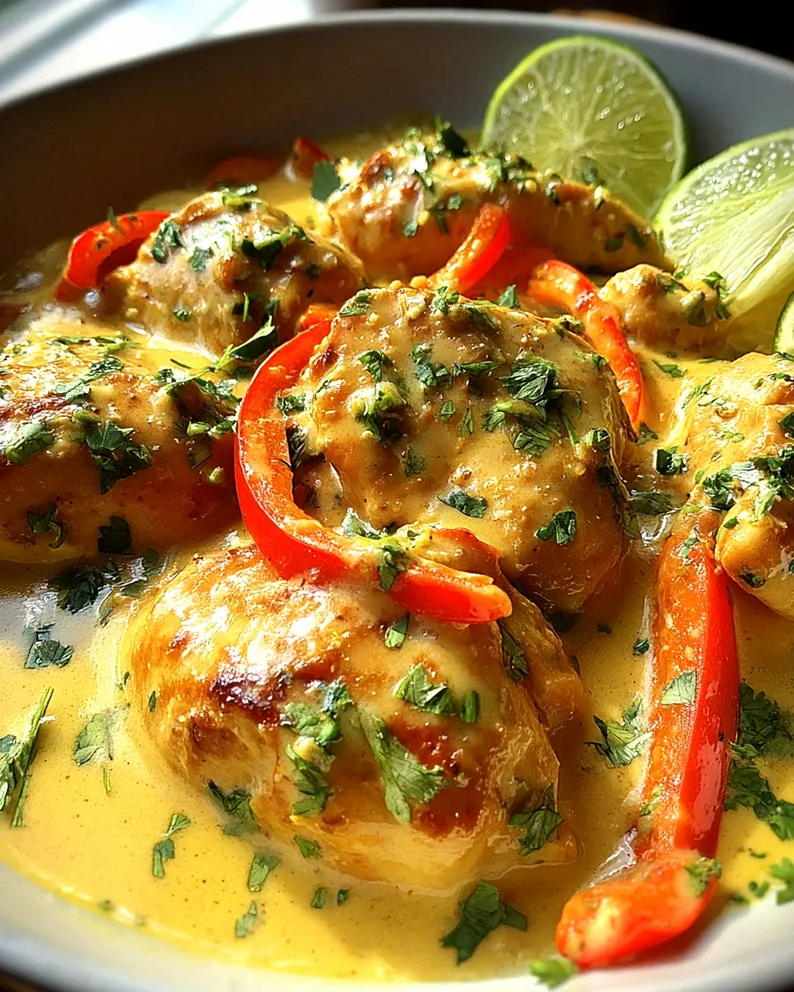 Zartes Hähnchen in Kokos-Limetten-Sauce – Schritt 1