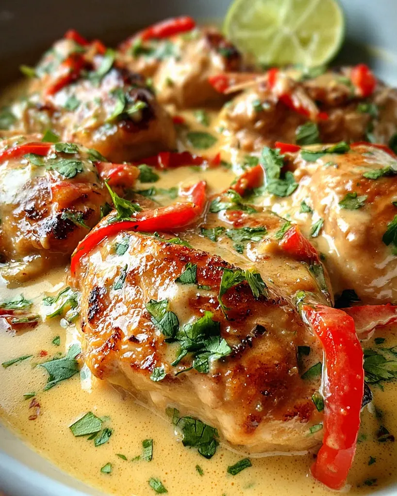Zartes Hähnchen in Kokos-Limetten-Sauce – Schritt 2
