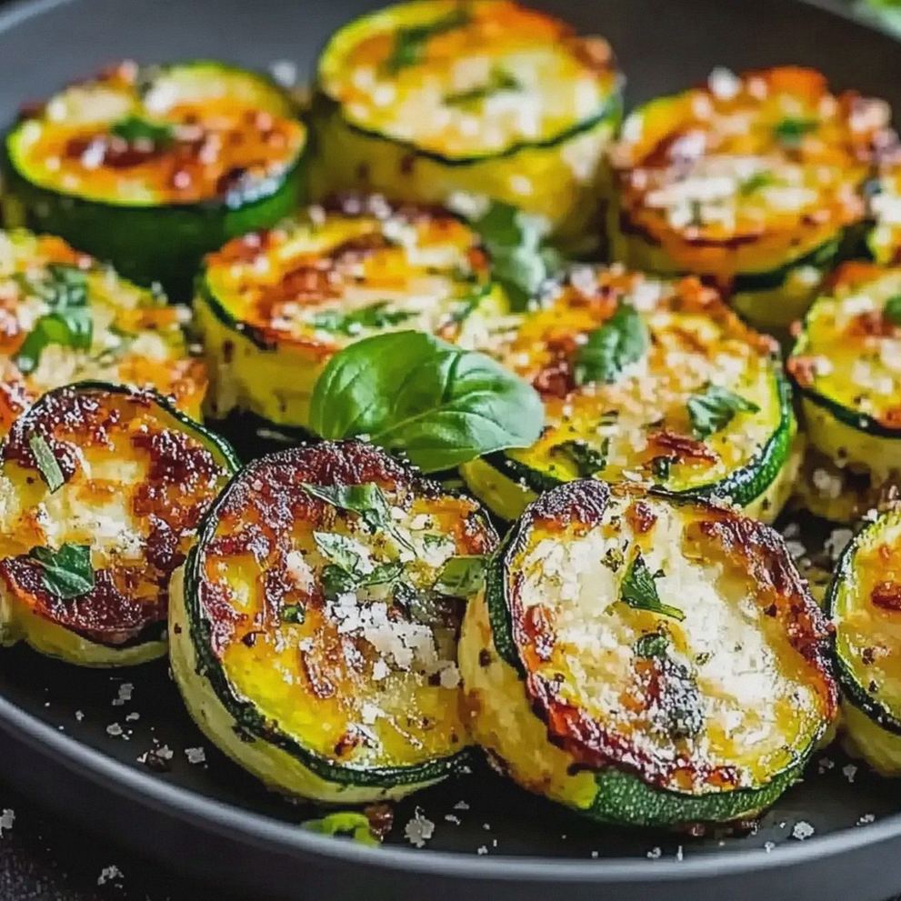 Zucchini Häppchen Knoblauch einfach zubereiten